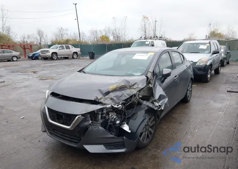 2021 Nissan Versa Sv Xtronic Cvt from USA, damaged, VIN 3N1CN8EV9ML844762